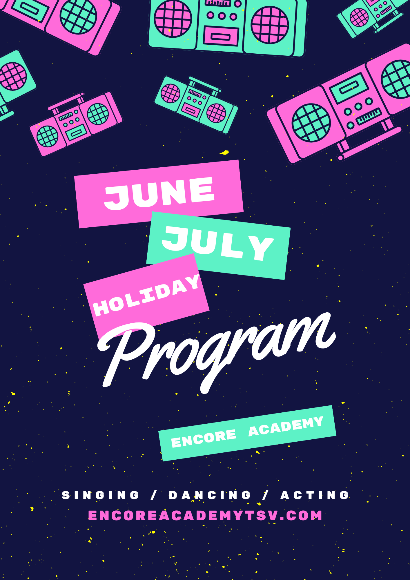 June/July Holiday Program (13-17 Years)